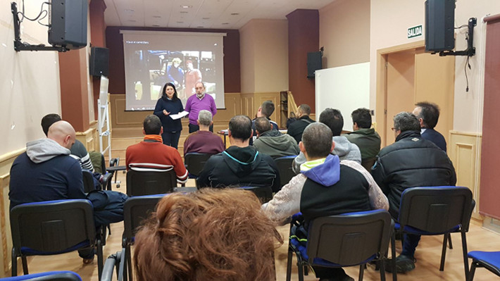 Una veintena de personas se forman en Prevención de Riesgos Laborales en la construcción en Almuñécar